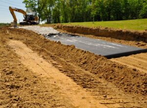 Как обустроить временную подъездную дорогу на стройке